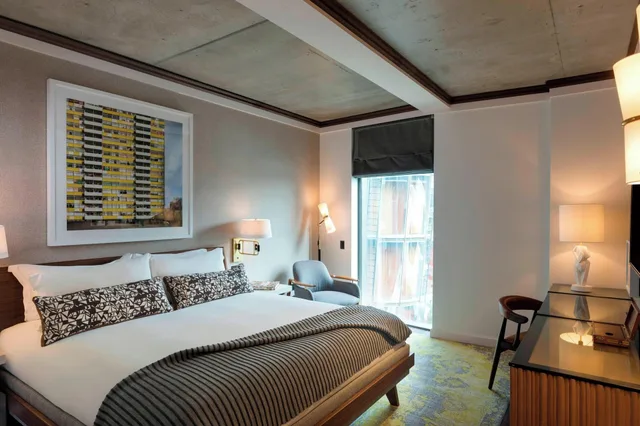 غرفة ديلوكس بسرير كينج، Autograph Collection Bankside Hotel 1/8