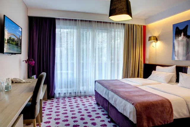 غرفة بسرير مزدوج بشرفة، Eden Hotel and Spa 1/10