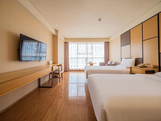 غرفة بزنس بسريرين منفصلين، JI Hotel Chengdu Chunxi Road Taikoo Li 1/2