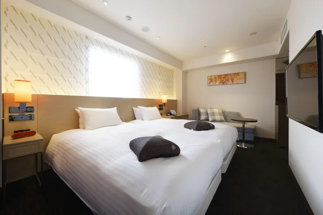 غرفة قياسية بسريرين منفصلين، Hotel Forza Hakata-Guchi 1/5
