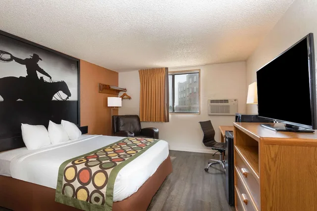 غرفة قياسية بسرير كوين لذوي الإعاقة، Super 8 By Wyndham Cheyenne Wy 2/10