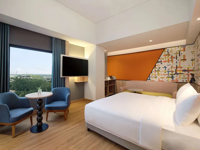 غرفة بريميوم بسرير مزدوج، ibis Styles Serpong BSD City 2/2
