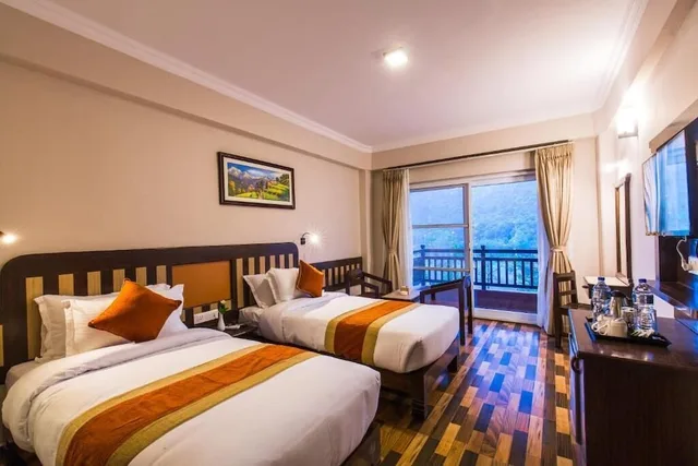 غرفة ديلوكس بسريرين منفصلين، Hotel Kausi 2/3