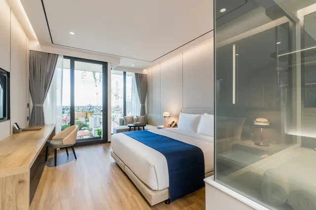غرفة ديلوكس بإطلالة على البحر، Arbour Hotel and Residence Pattaya (SHA Plus+) 5/8