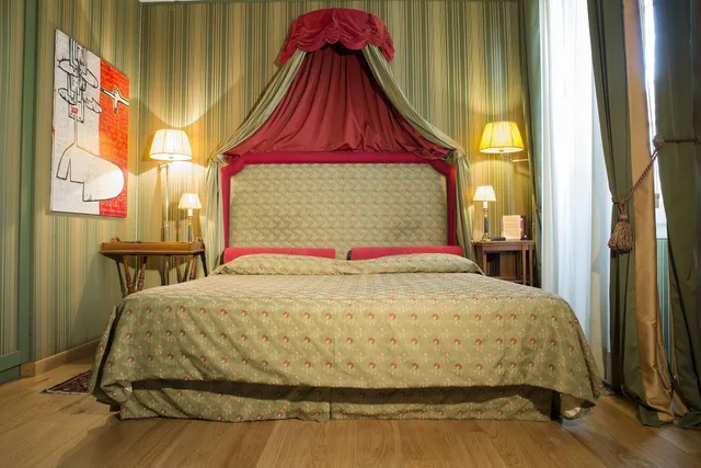جناح فاخر بسرير كينج بغرفة نوم واحدة مع أريكة، Palazzo Guiscardo 2/4