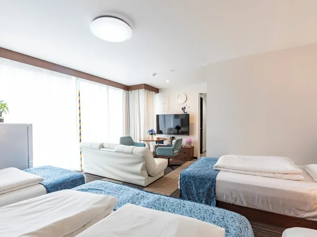 Room, Twin Beds, King Bed, River View, Sakuragawa Riverside Hotel 4/7