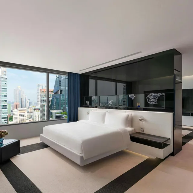 1 Bedroom, Supreme, Suite, King Bed, High Floor، W Bangkok Hotel 1/10