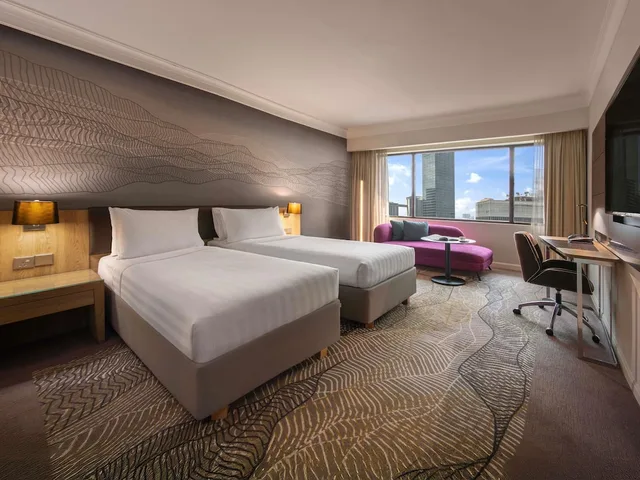 غرفة ديلوكس بسريرين منفصلين، Novotel Kuala Lumpur City Centre 7/10