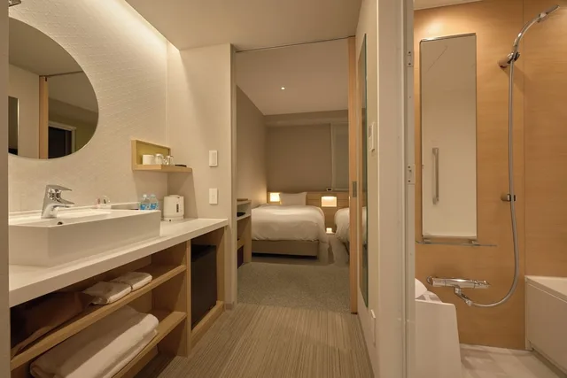 Room, Twin Beds, Corner, Hotel INTERGATE KANAZAWA 4/6