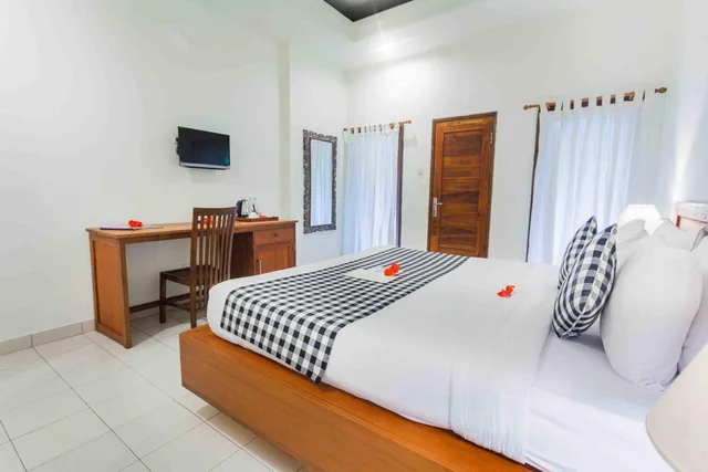 غرفة قياسية بسرير مزدوج أو سريرين منفصلين، Ubud Inn Cottages 4/10