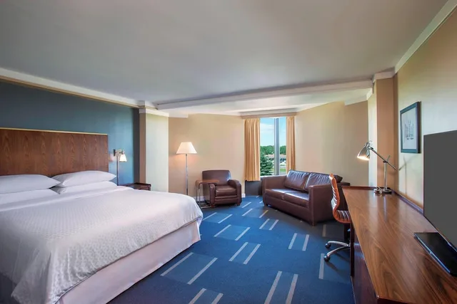 غرفة ديلوكس بسرير كينج مع أريكة، Four Points by Sheraton Richmond 1/5