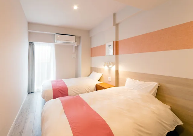 غرفة قياسية مفردة بسريرين منفصلين، Sarasa Hotel Namba 1/3