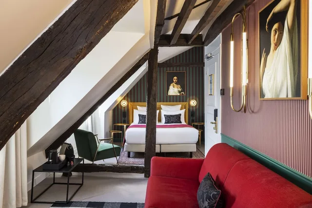 جناح بسرير مزدوج، Hotel Louis 2 4/7