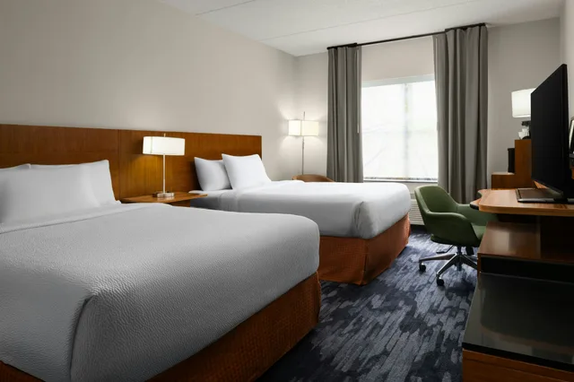 غرفة بسريرين كوين، Fairfield Inn Suites By Marriott Olean 1/6