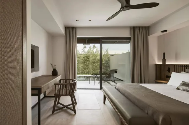 غرفة بإطلالة على الحديقة بمسبح خاص، The Olivar Suites 2/5