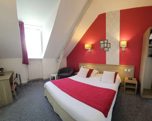 غرفة كومفورت بسرير مزدوج، Citotel Le Rohan 3/9