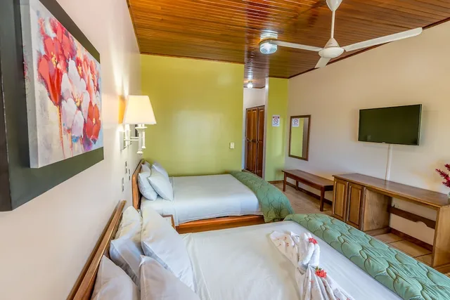 غرفة بسريرين مزدوجين بإطلالة على الحديقة، Manuel Antonio 3/6