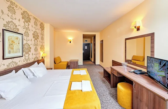 غرفة بسريرين منفصلين مع أريكة، Hotel Forum 2/10