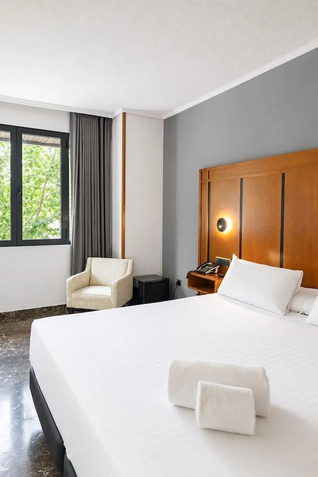 Room, Single, King Bed, Hotel Condestable Iranzo 2/4