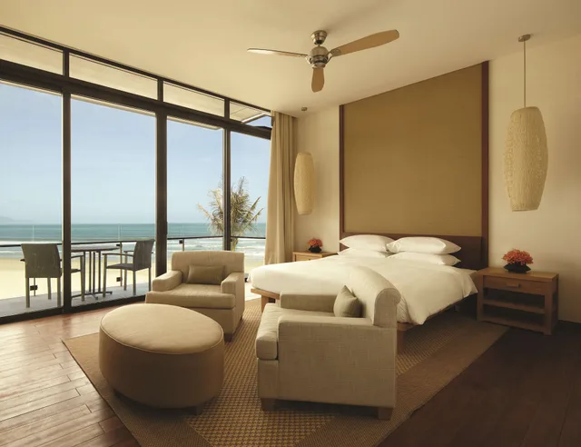 فيلا بسريرين منفصلين وسريرين كينج بإطلالة على البحر بـ3 غرف نوم بمسبح خاص، Hyatt Regency Danang Resort And Spa 5/8