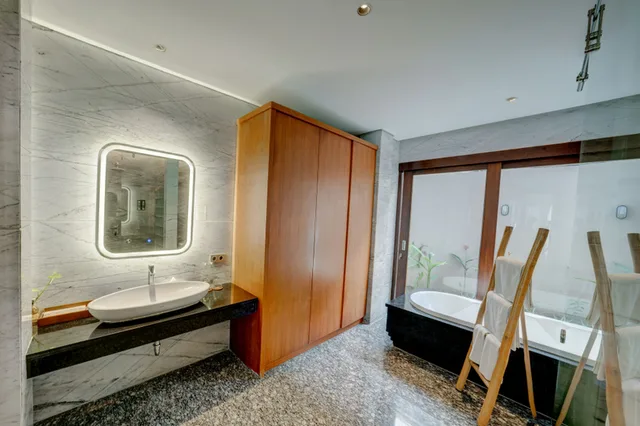 جناح ديلوكس بإطلالة على المسبح، Mokko Suite Villas 4/4
