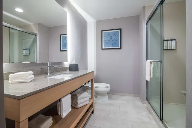 غرفة بسريرين كوين مع أريكة، Hyatt Place Newark/Silicon Valley 2/2