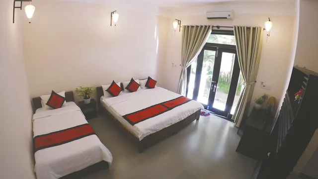غرفة ثلاثية بثلاثة أسرّة، Ngan Phu Villa 1/2