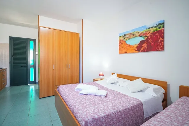 استوديو جونيور بسرير مزدوج وسرير فردي، Residence La Pineta - Campsite 4/7