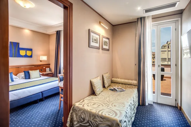 جناح جونيور بسرير كوين، Diocleziano Hotel 6/10