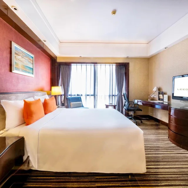 غرفة بزنس مفردة بسرير مزدوج، Leeden Hotel Guangzhou 3/7