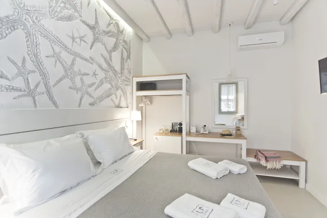 غرفة قياسية بسرير كوين، Lindos Comfy Suites 3/8