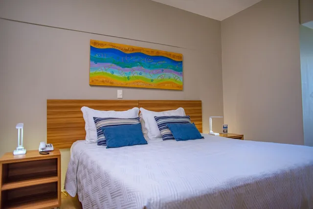 غرفة سوبيريور بسرير مزدوج بإطلالة على المسبح، Grande Hotel da Barra 5/10