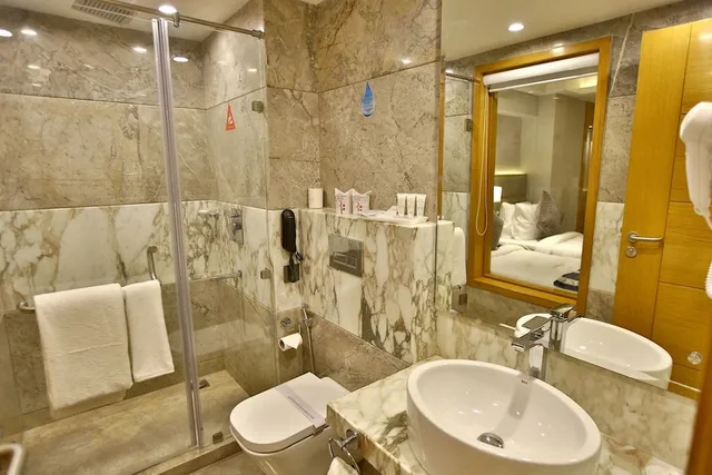 غرفة تنفيذية بسرير كينج بإطلالة على المدينة، Regenta Central The Crystal 9/9