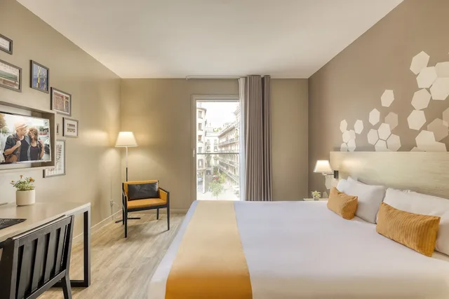استوديو بسرير مزدوج، Citadines Ramblas Barcelona 1/8