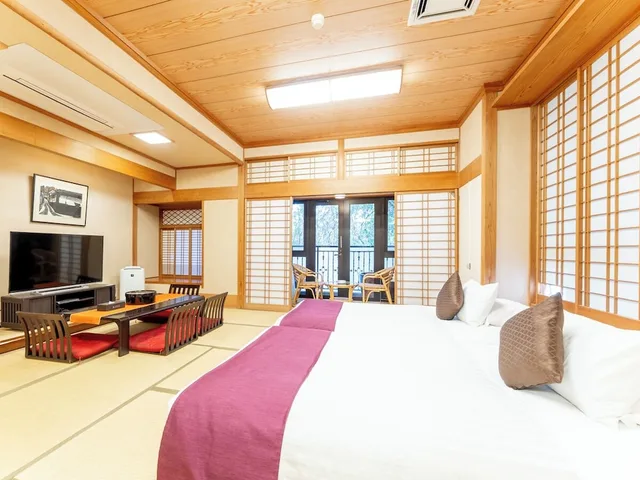 Connecting, Junior Suite, Traditional, Twin Beds, 2 Futon Beds, Outdoor Bath, Terrace, Livemax Resort Jyogasaki-Kaigan 2/7