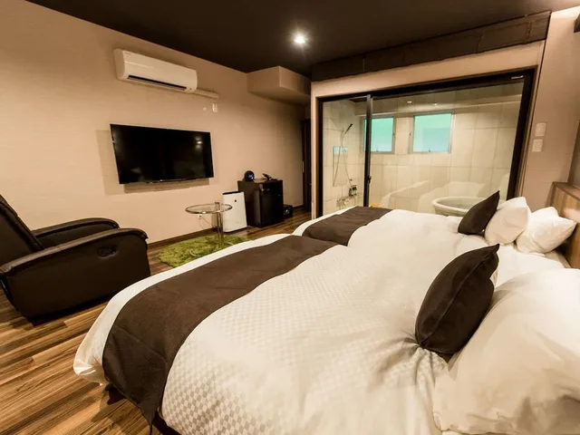 Western, Modern, Superior, Twin Beds, Outdoor Bath, Smoking، Livemax Resort Hakone Sengokuhara 4/10