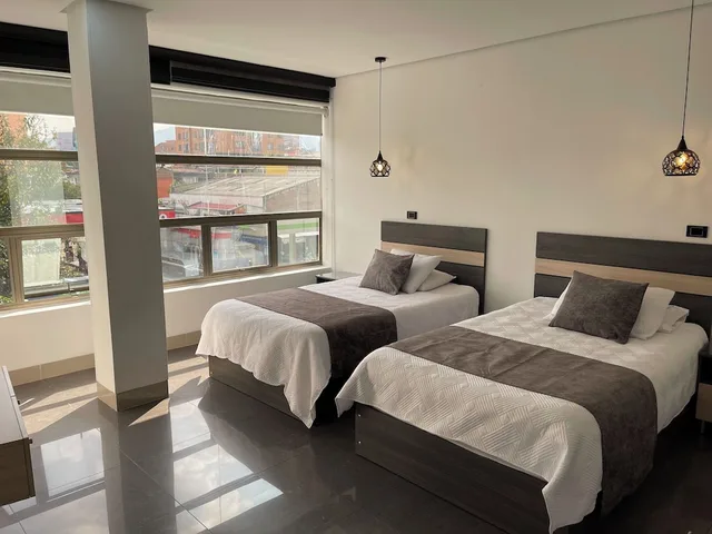 غرفة قياسية بسريرين منفصلين، Hotel Merlott 70 2/6