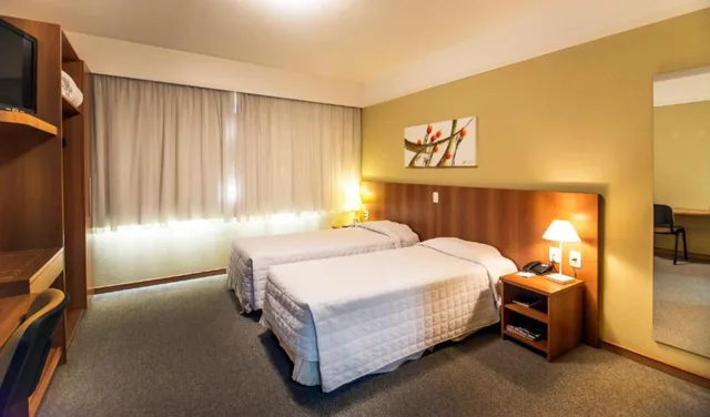 غرفة قياسية مفردة، Tri Hotel Executive Caxias 2/5