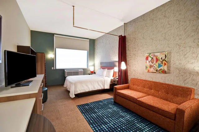 استوديو بسرير كوين مع أريكة لذوي الإعاقة، Home2 Suites By Hilton Columbus Downtown 4/8