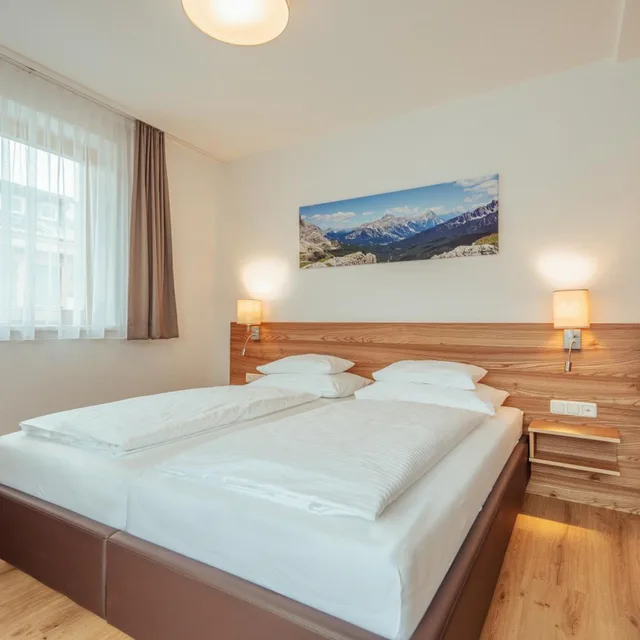 غرفة بسرير مزدوج بشرفة، Hotel Gesser Sillian 1/10