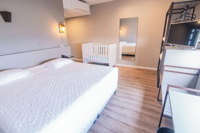 غرفة فاخرة بسرير كوين، Dall Onder Ski Hotel 2/4
