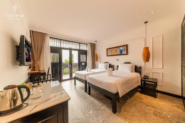 غرفة متصلة، Hoi An Coco River Resort Spa 4/5