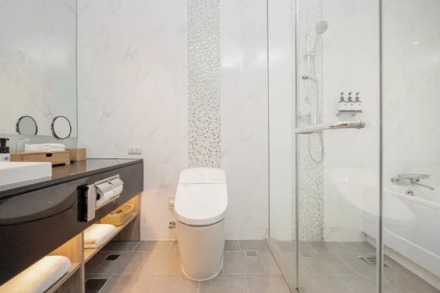 غرفة ديلوكس ركنية بسريرين منفصلين، Solaria Nishitetsu Hotel Bangkok 9/10