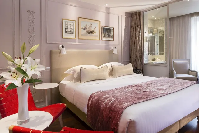 غرفة رومانسية بسرير مزدوج، Hotel Spa La Belle Juliette 2/4