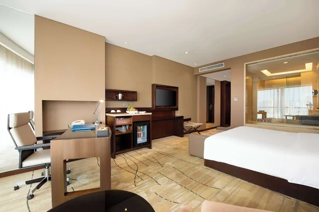غرفة قياسية بسرير كينج للمدخنين، Wyndham Putian Downtown 3/4