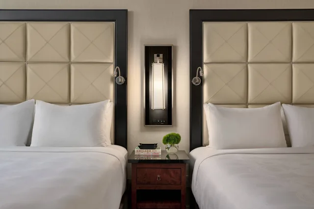 غرفة بسريرين كوين بإطلالة، Jw Marriott Chicago 4/9