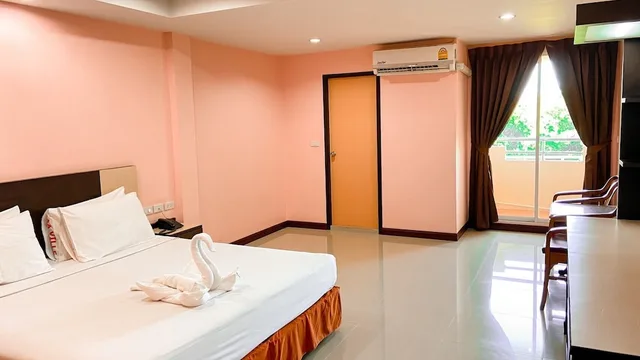 غرفة سوبيريور بسرير مزدوج، A A Pattaya Ville Hotel 1/5