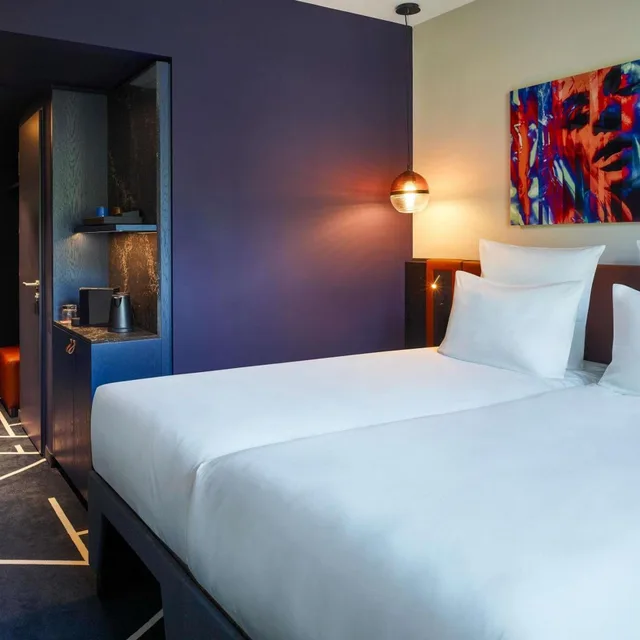 غرفة بسرير فردي، TRIBE Baden-Baden 2/10
