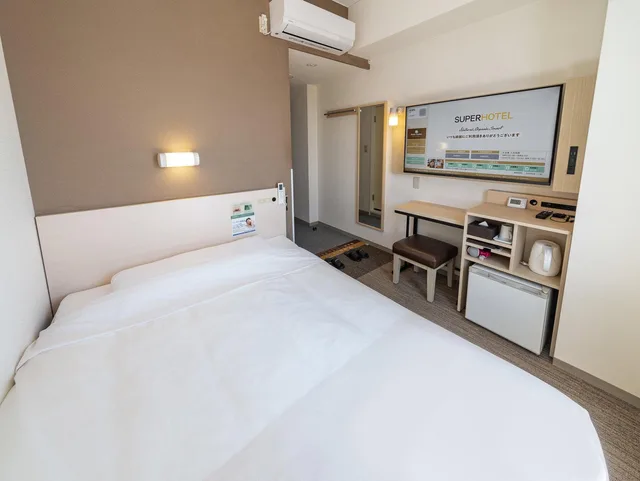 غرفة قياسية بسرير مزدوج، Super Hotel Suzuka 1/2