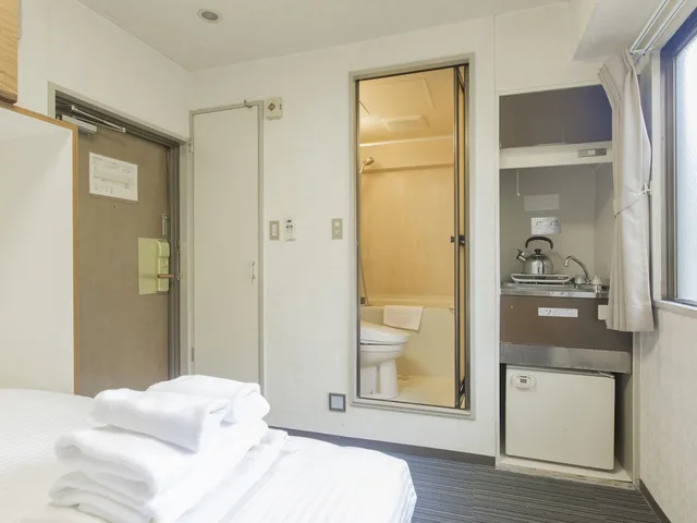 غرفة اقتصادية مزدوجة للمدخنين، Flexstay Inn Higashi-Jujo 1/5